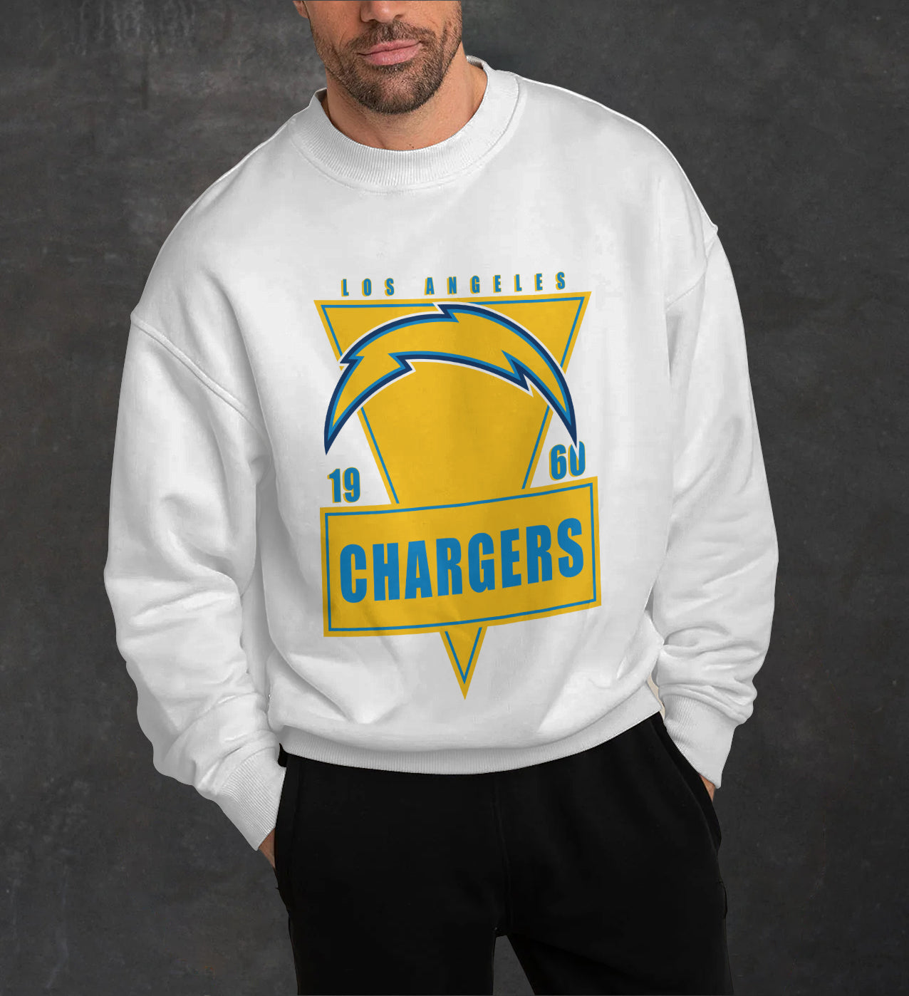 Los Angeles Chargers 3D Limited Edition Crew Neck sweatshirt
