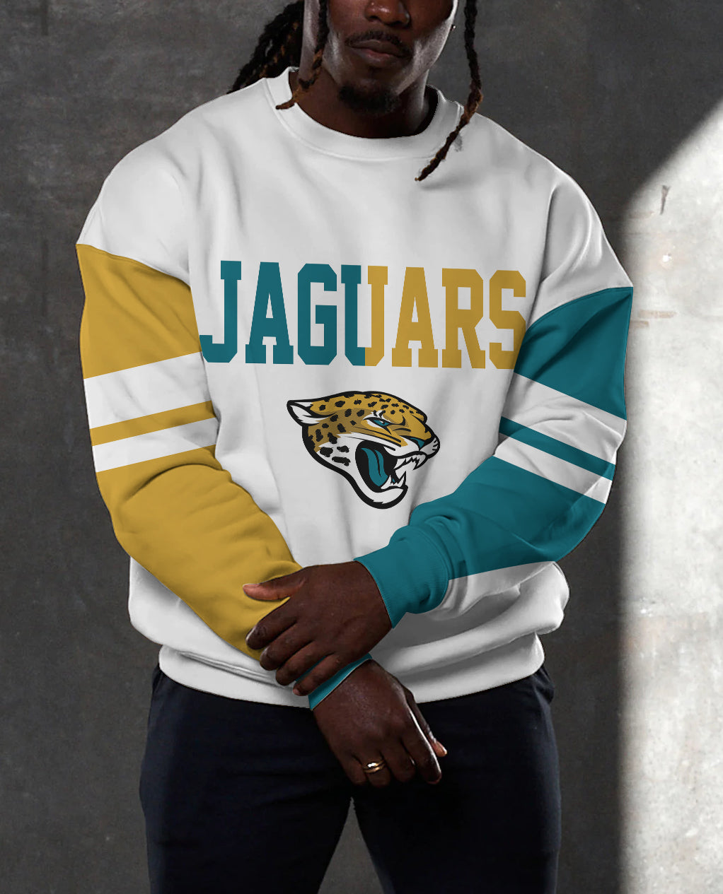 Jacksonville Jaguars 3D Limited Edition Crew Neck sweatshirt