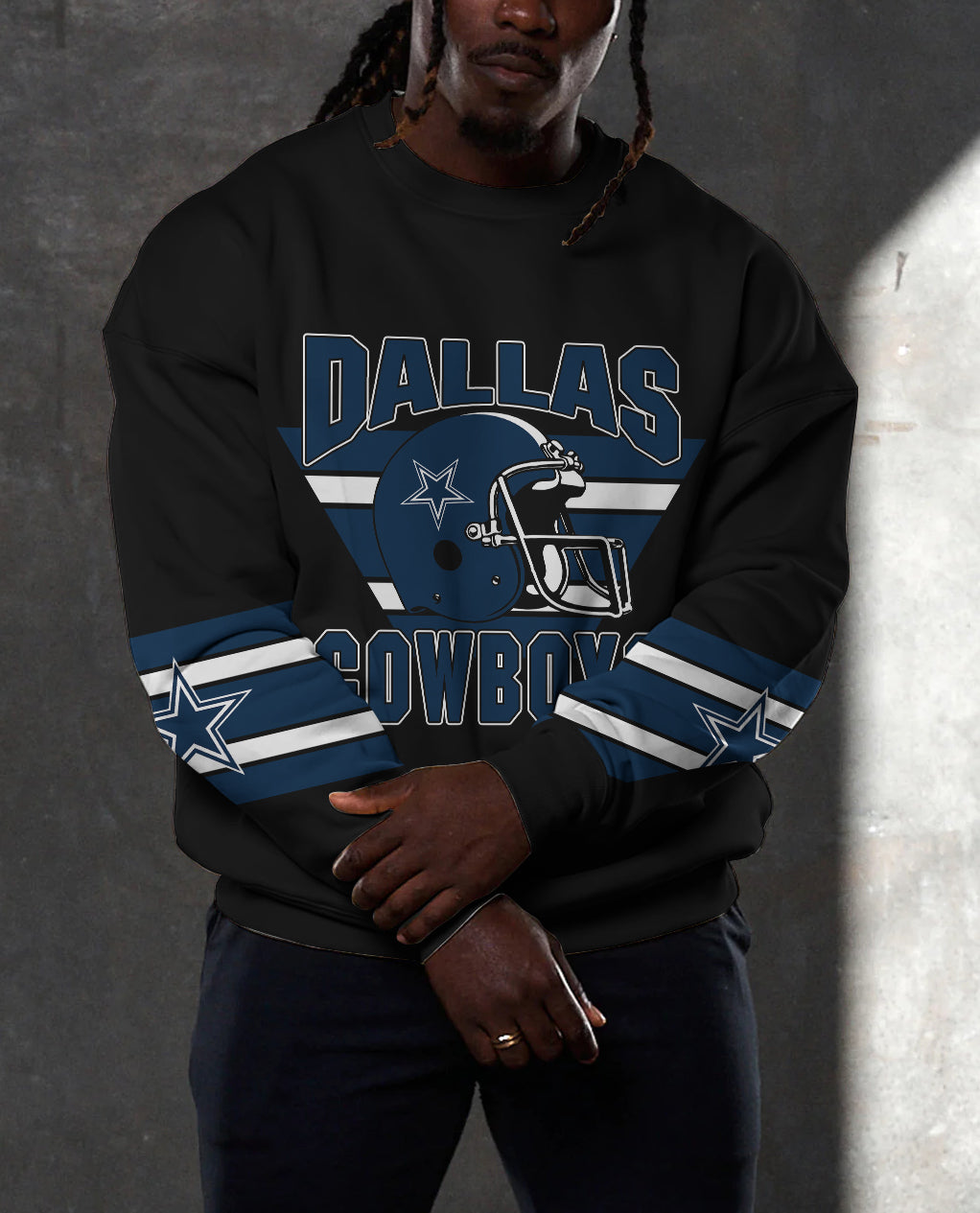 Dallas Cowboys 3D Limited Edition Crew Neck sweatshirt
