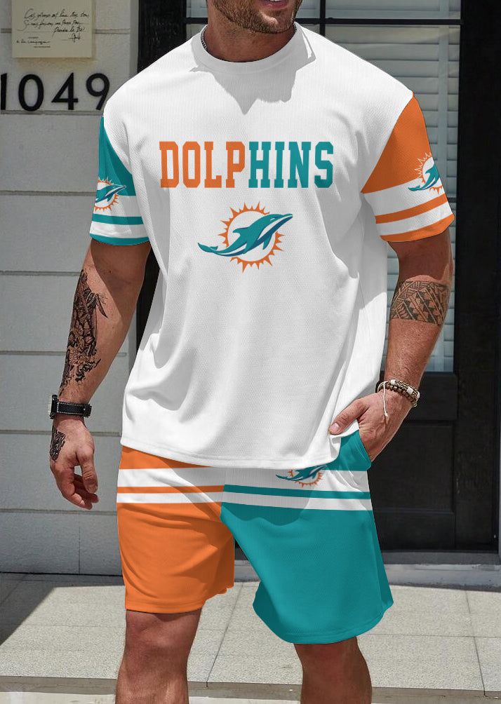 Miami Dolphins Limited Edition Top And Shorts Two-Piece Suits