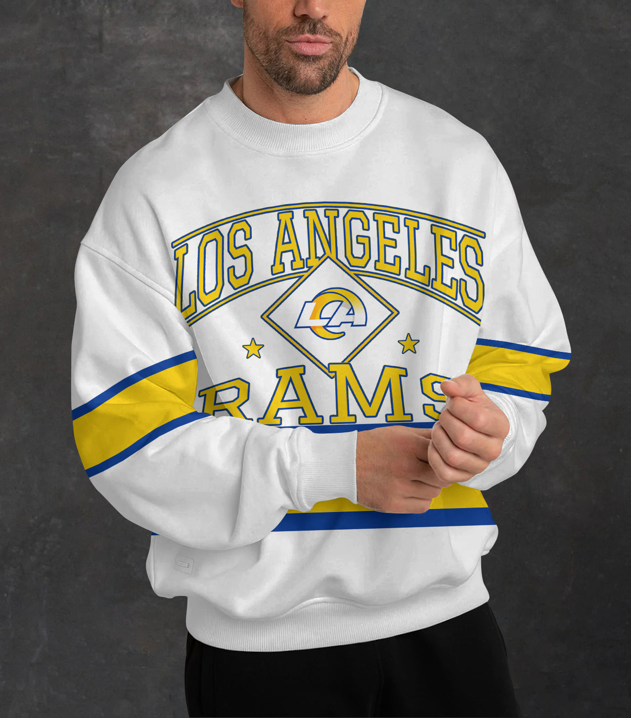 Los Angeles Rams 3D Limited Edition Crew Neck sweatshirt