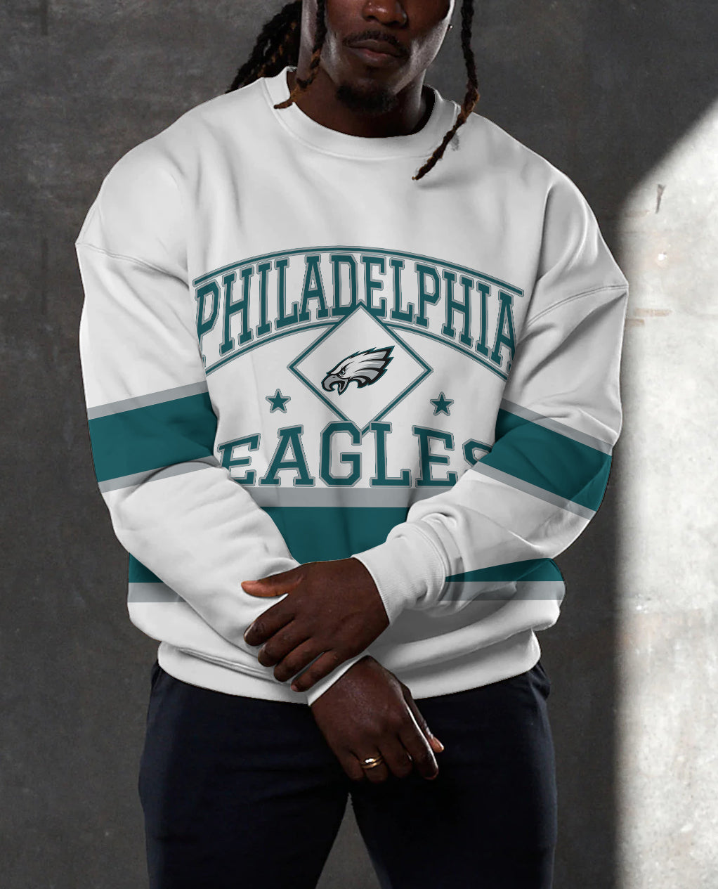 Philadelphia Eagles 3D Limited Edition Crew Neck sweatshirt
