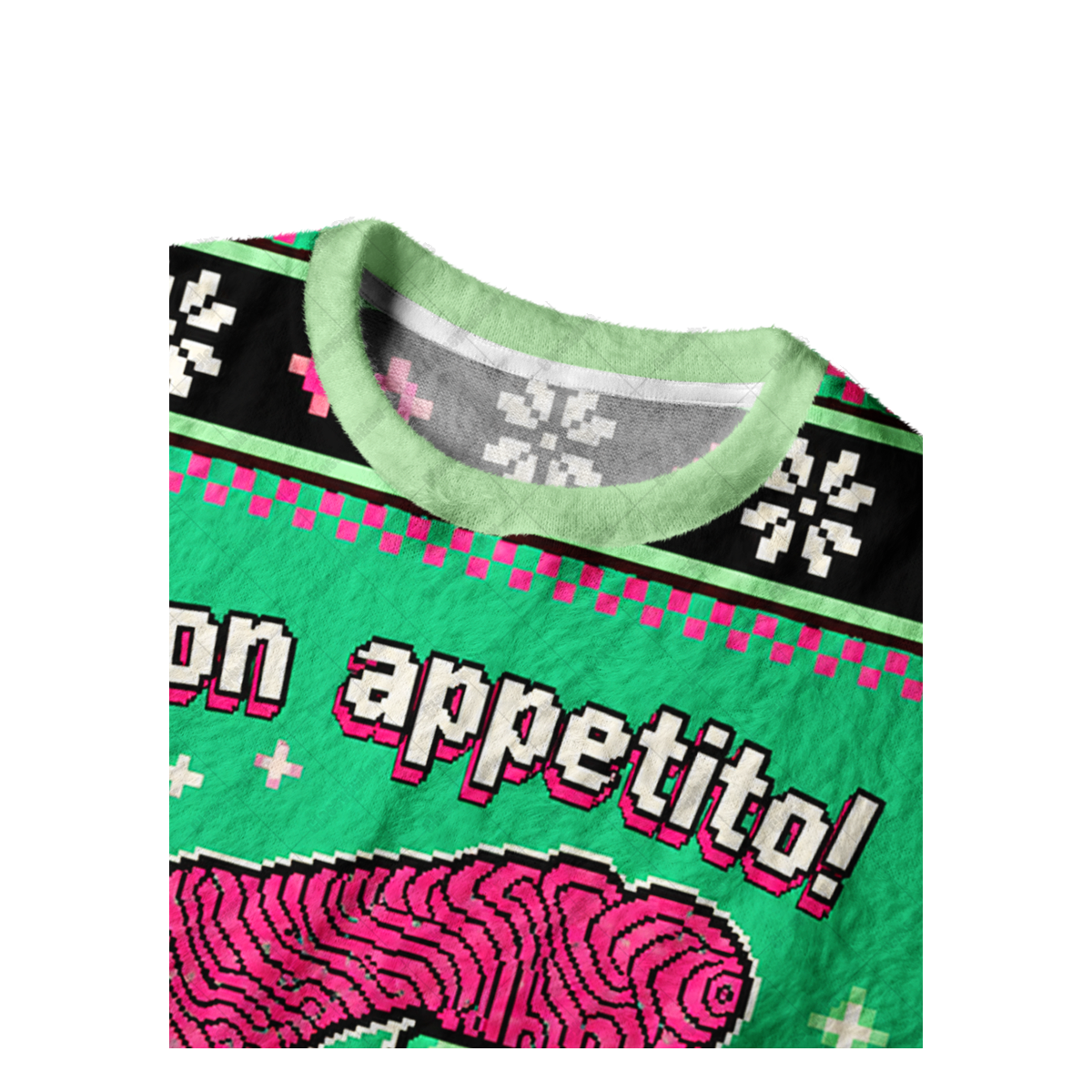 MONSTER FEAST UGLY CHRISTMAS SWEATSHIRT — image 3