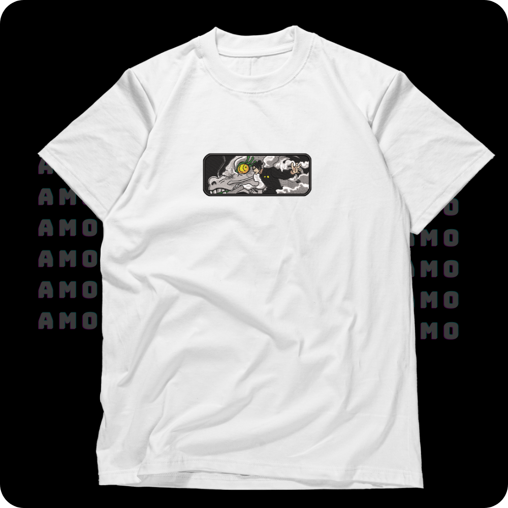Geto Suguru Jujutsu Kaisen Anime Embroidered T-Shirt
