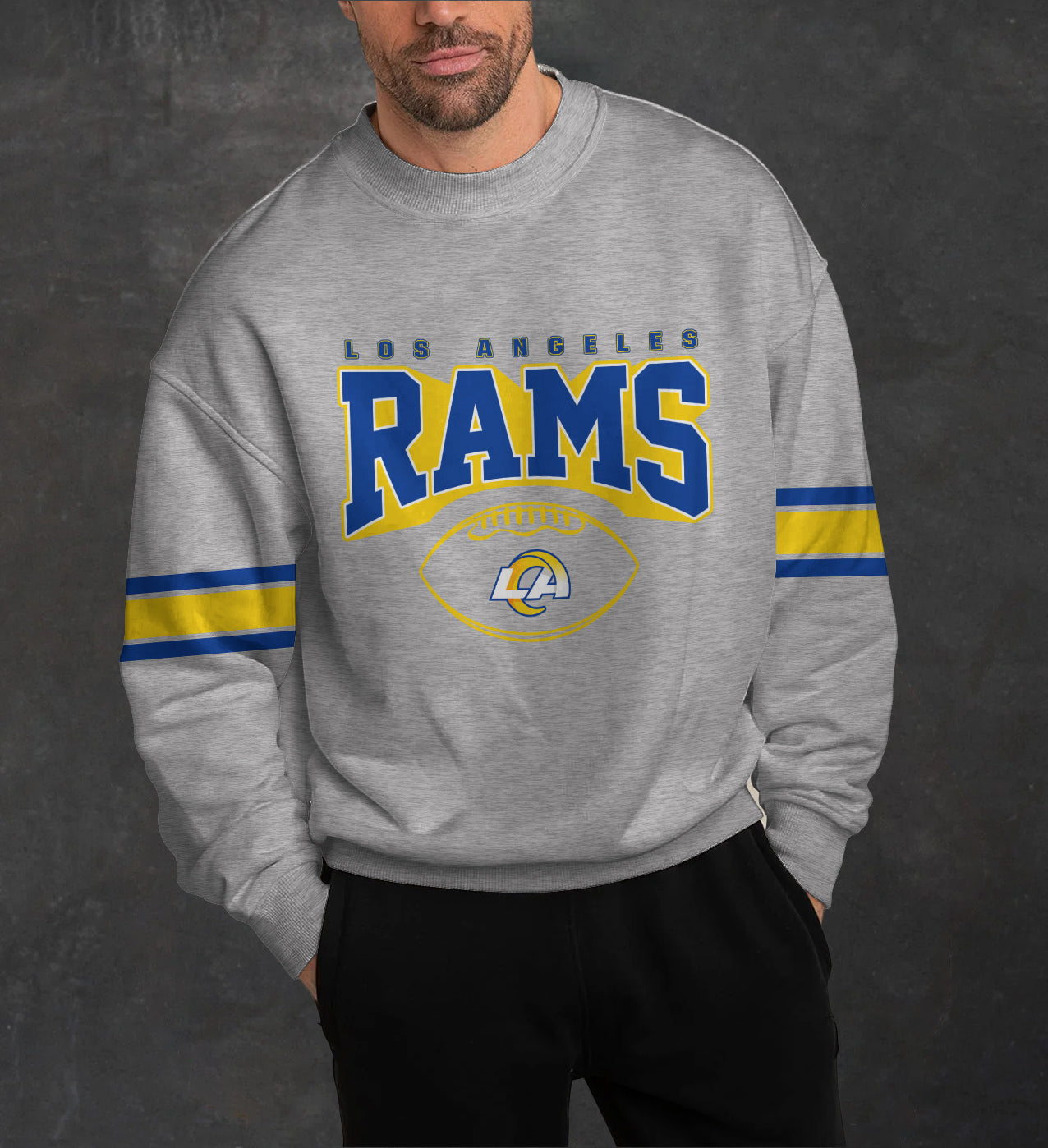Los Angeles Rams 3D Limited Edition Crew Neck sweatshirt