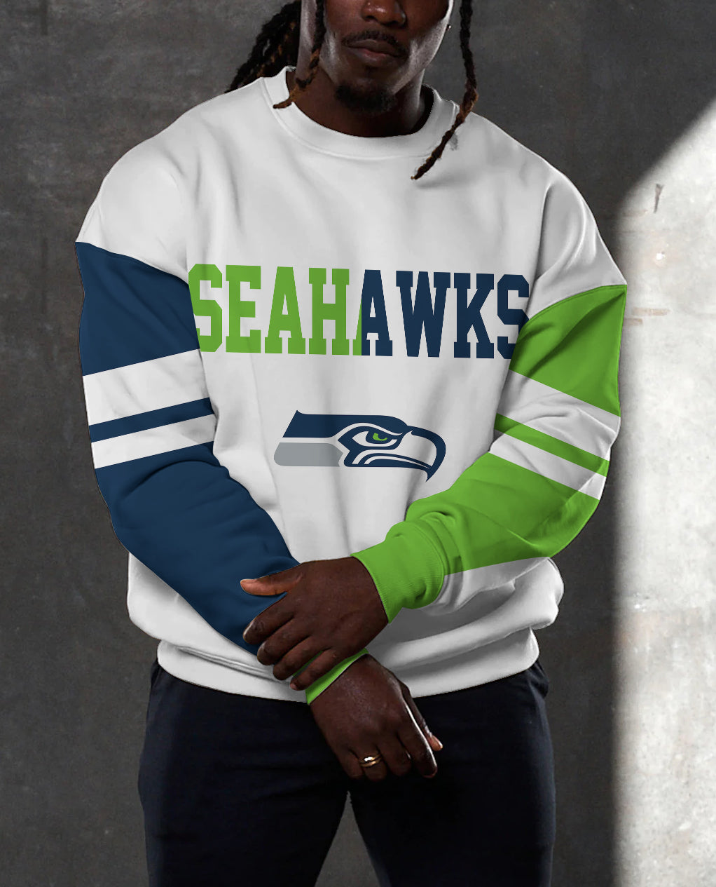 Seattle Seahawks 3D Limited Edition Crew Neck sweatshirt