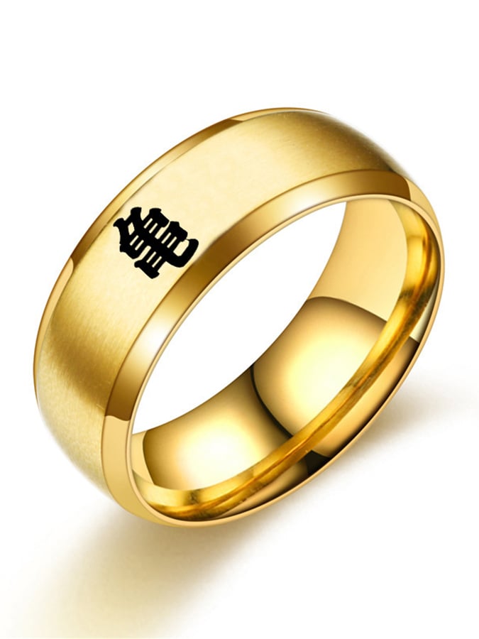 Creative Hip HopDesign Stainless Steel Ring