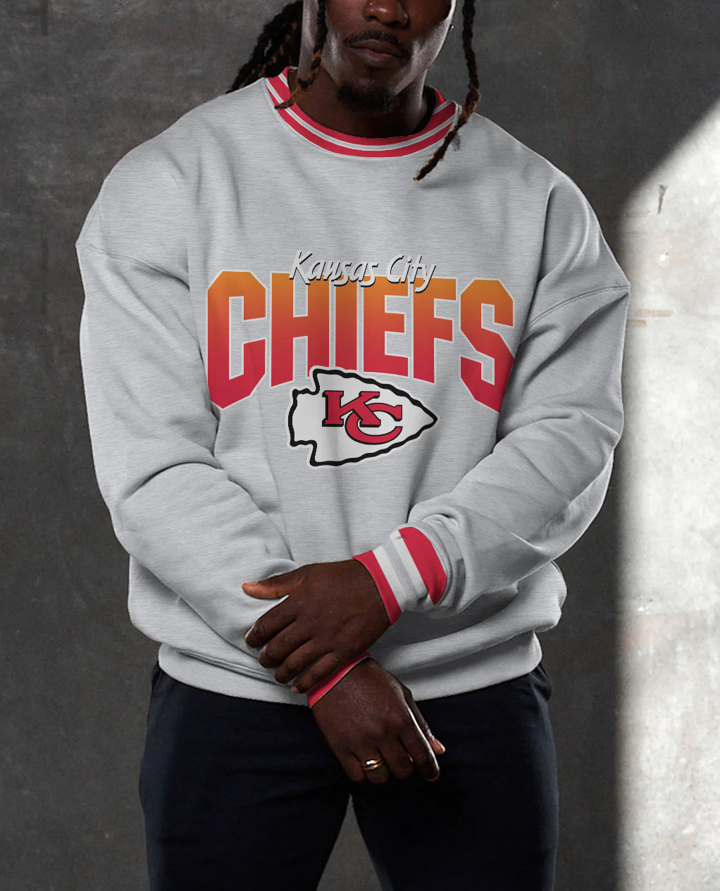 Kansas City Chiefs 3D Limited Edition Crew Neck sweatshirt