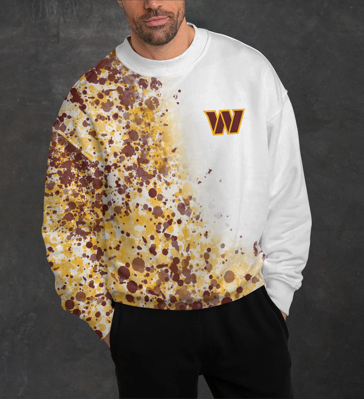 Washington Commanders 3D Limited Edition Crew Neck sweatshirt