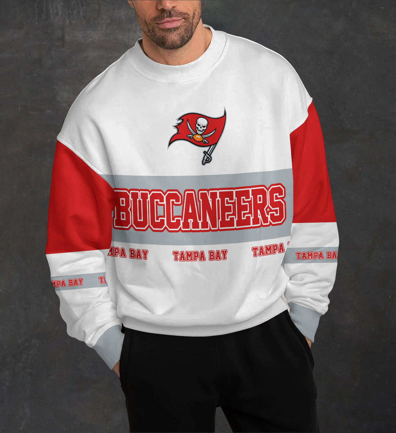 Tampa Bay Buccaneers 3D Limited Edition Crew Neck sweatshirt