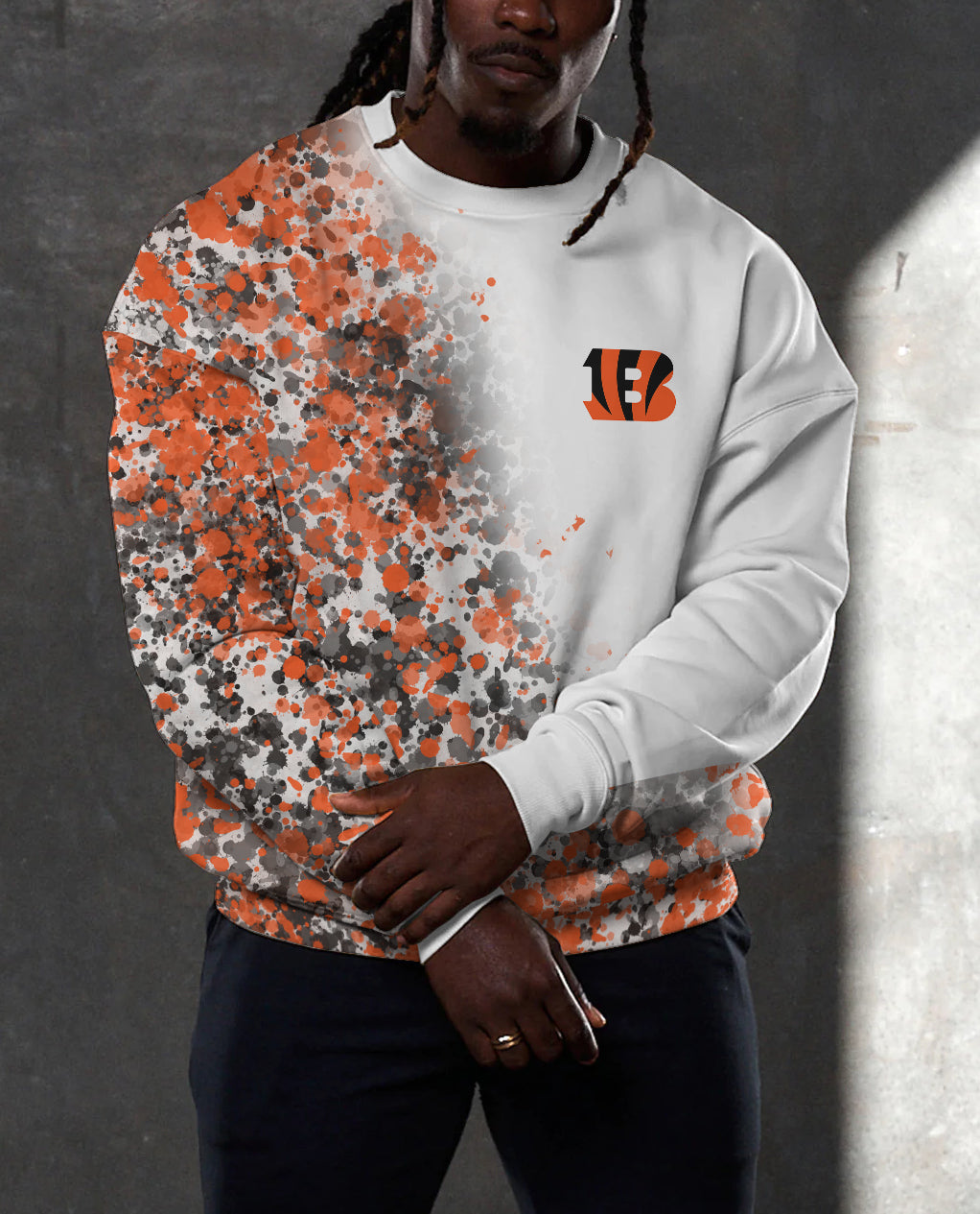 Cincinnati Bengals 3D Limited Edition Crew Neck sweatshirt