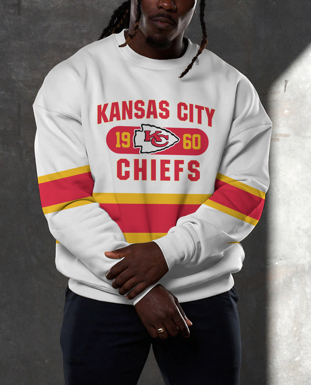 Kansas City Chiefs 3D Limited Edition Crew Neck sweatshirt