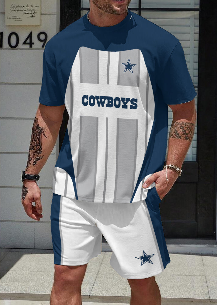 Dallas Cowboys Limited Edition Top And Shorts Two-Piece Suits