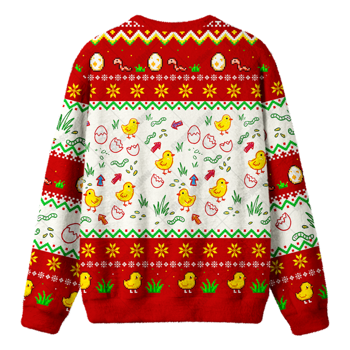 STOP STARING AT MY COCK UGLY CHRISTMAS SWEATSHIRT — image 2