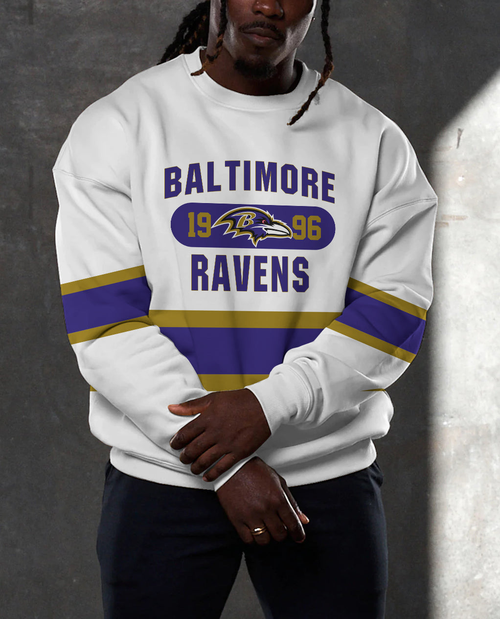 Baltimore Ravens 3D Limited Edition Crew Neck sweatshirt