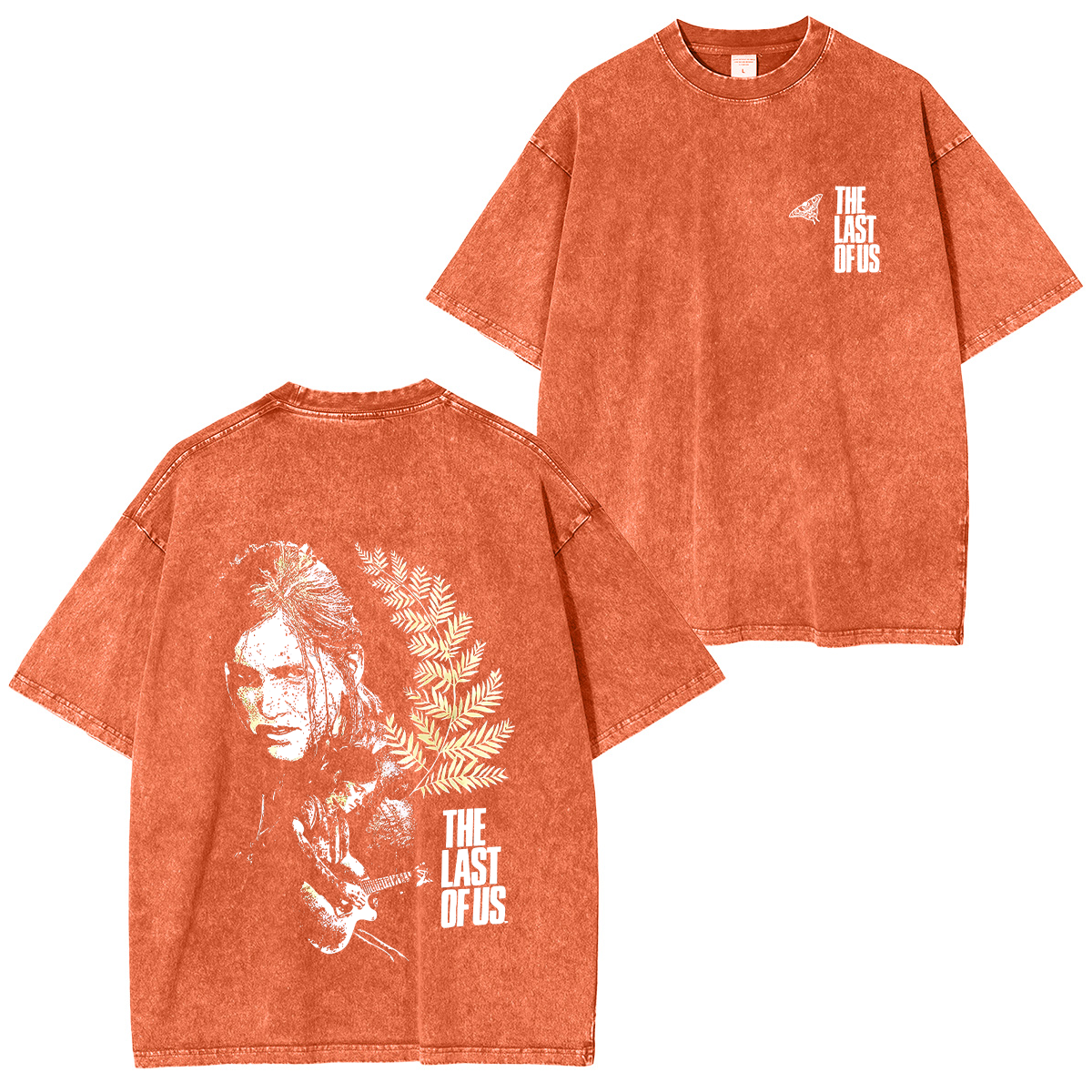 The Last Of Us Ellie Fern Two-Sided Vintage Washed Unisex T-Shirt