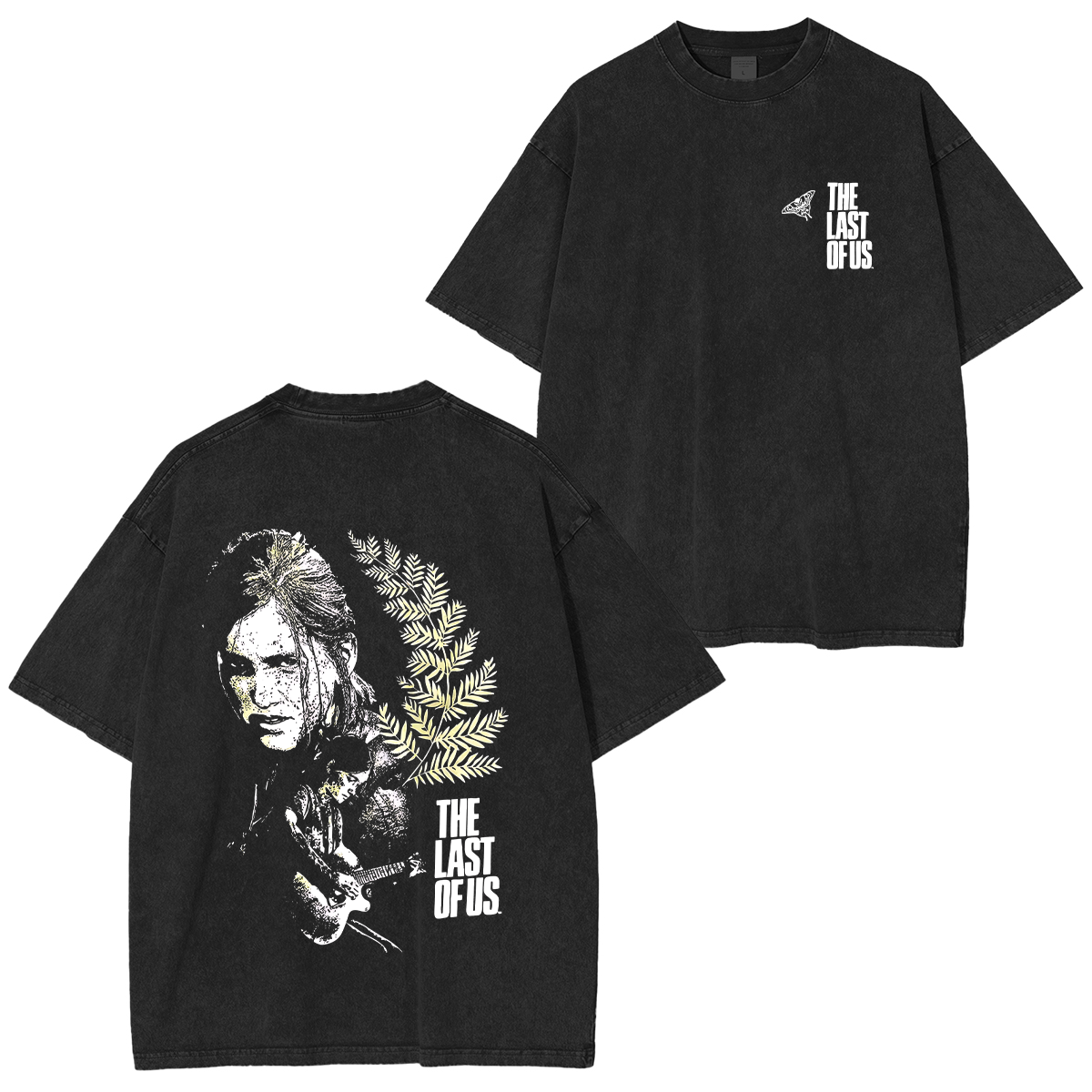 The Last Of Us Ellie Fern Two-Sided Vintage Washed Unisex T-Shirt