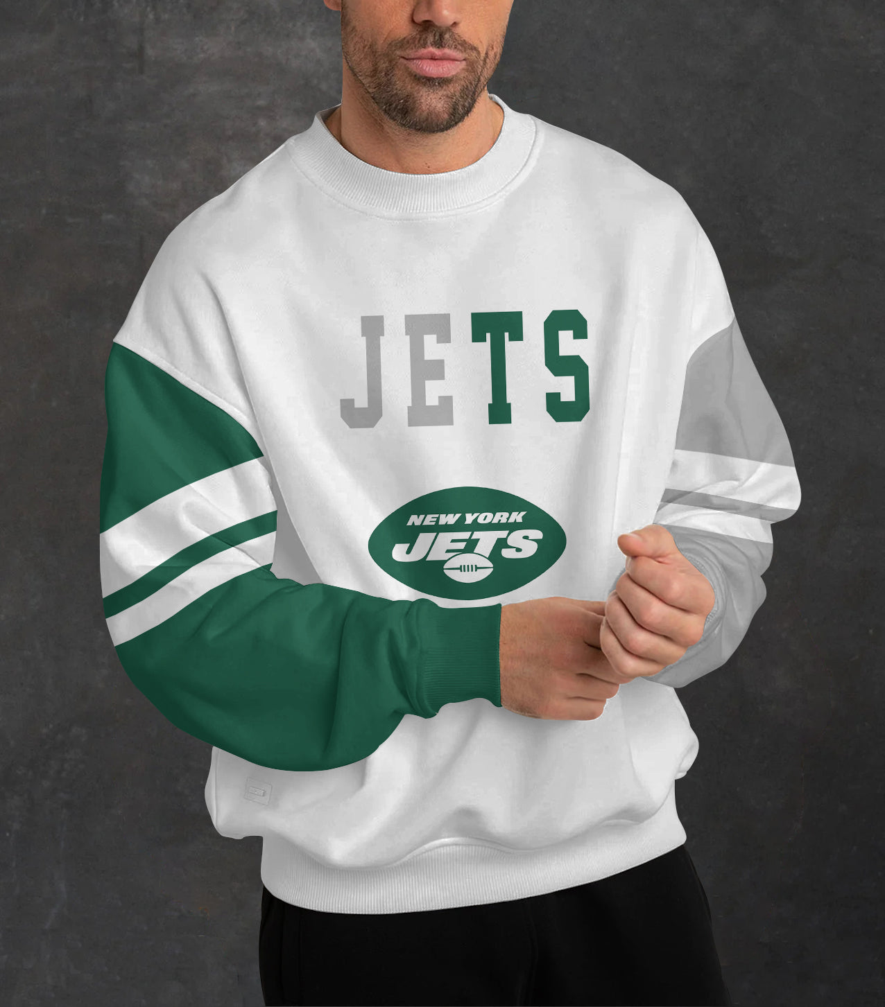 New York Jets 3D Limited Edition Crew Neck sweatshirt