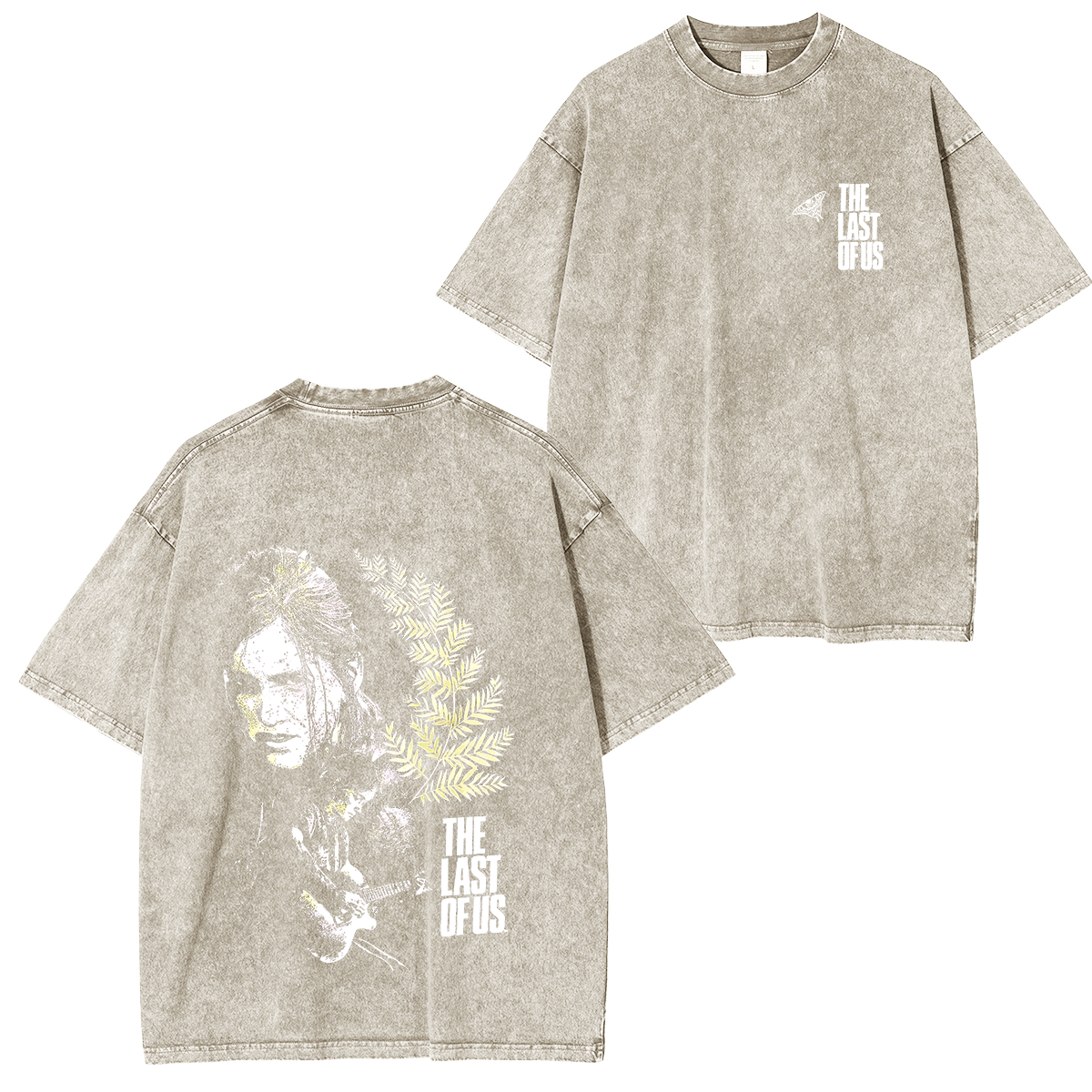 The Last Of Us Ellie Fern Two-Sided Vintage Washed Unisex T-Shirt
