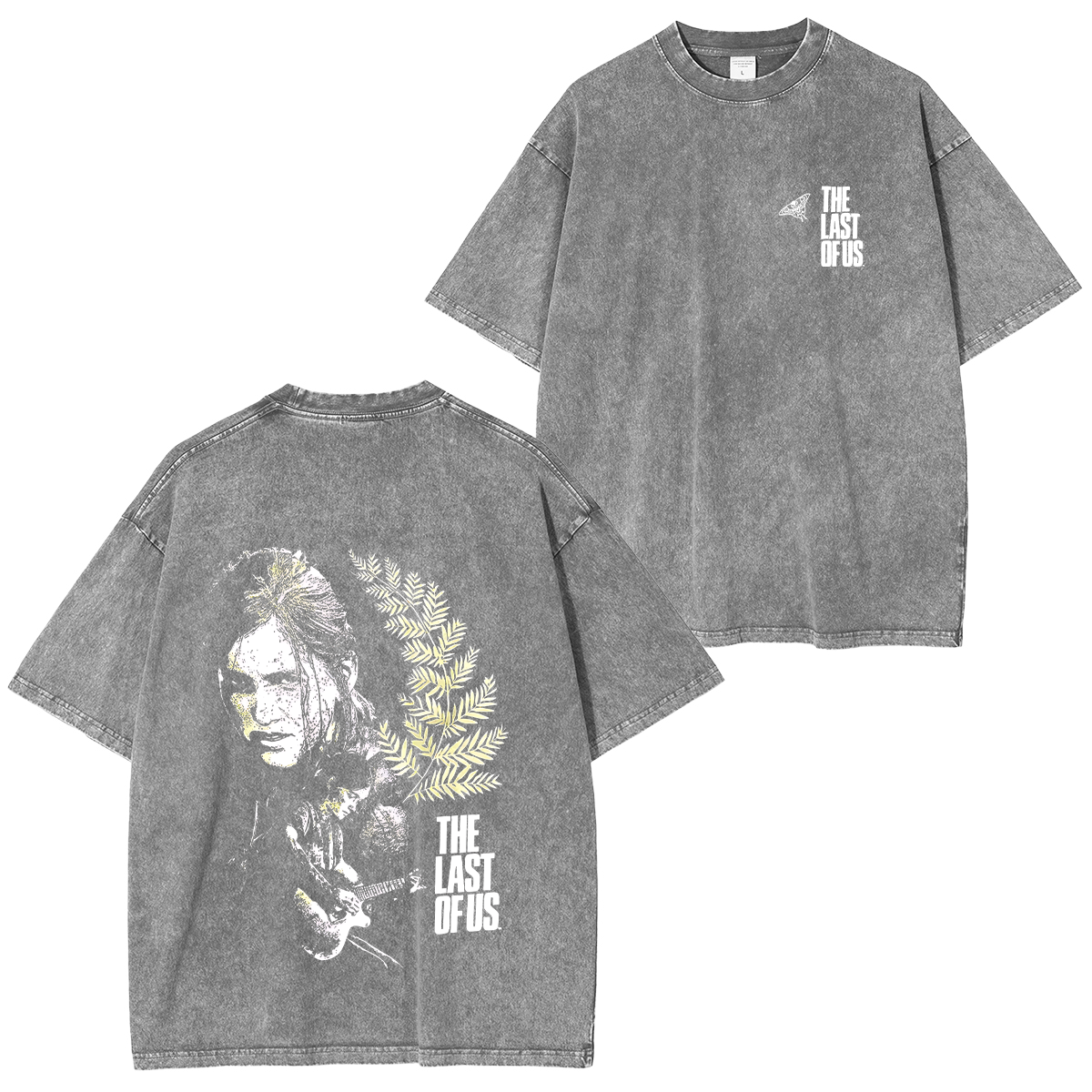 The Last Of Us Ellie Fern Two-Sided Vintage Washed Unisex T-Shirt