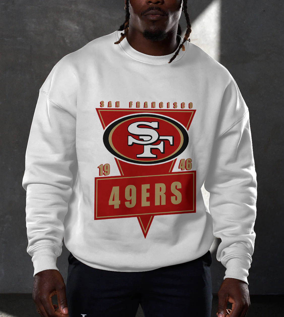 San Francisco 49ers 3D Limited Edition Crew Neck sweatshirt