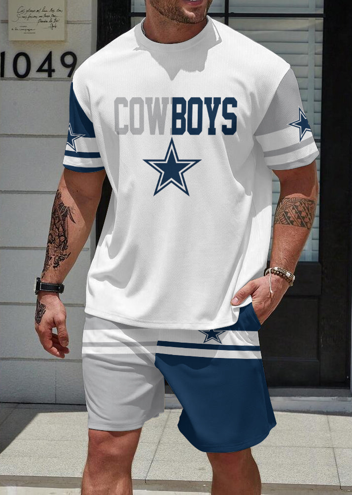 Dallas Cowboys Limited Edition Top And Shorts Two-Piece Suits