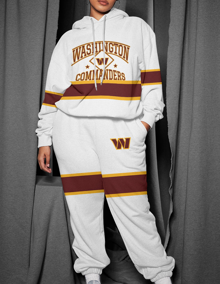 Washington Commanders 3D Printed Pullover Hoodie And Sweatpant 2pcs Tracksuits