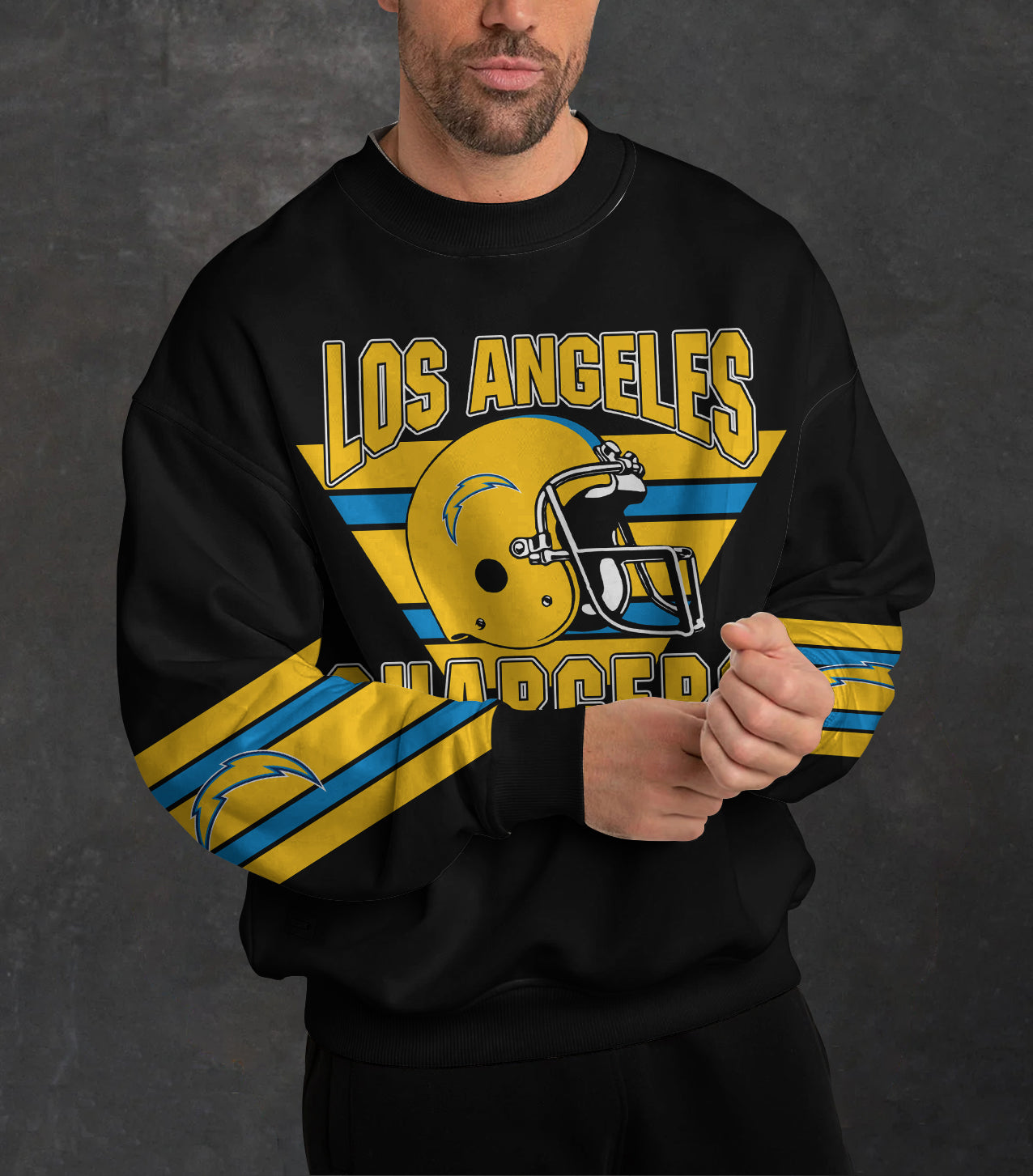 Los Angeles Chargers 3D Limited Edition Crew Neck sweatshirt