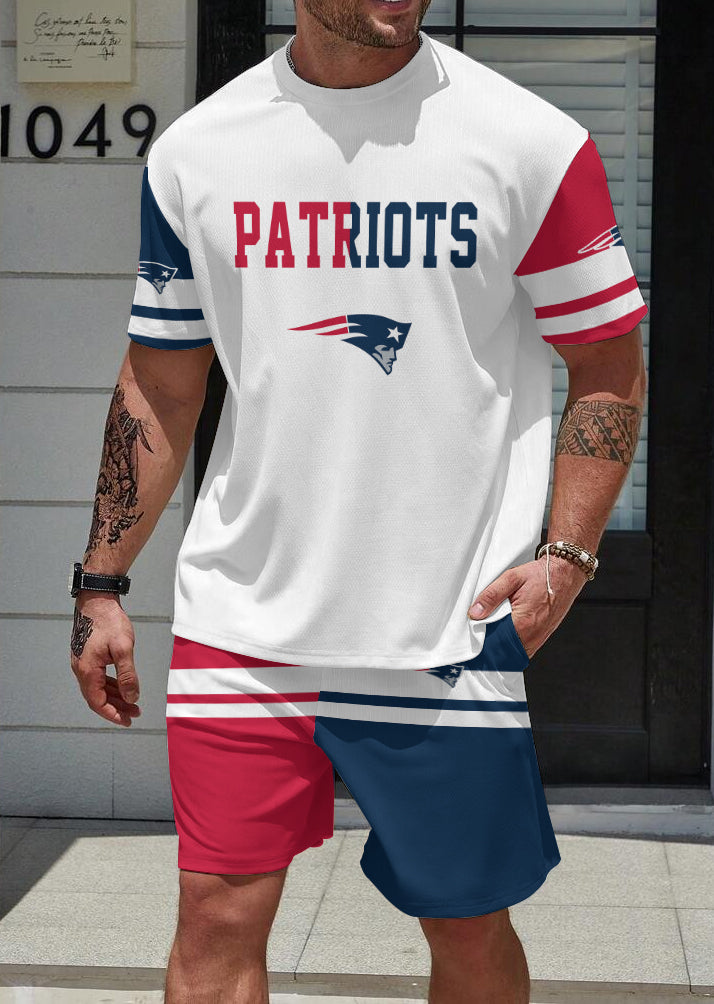 New England Patriots Limited Edition Top And Shorts Two-Piece Suits