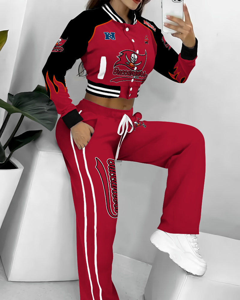 Tampa Bay Buccaneers  3D Printed Varsity Jacket Set