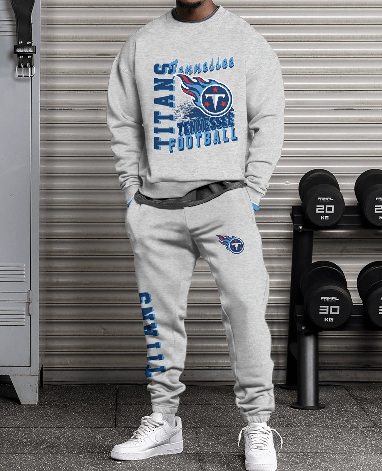 Tennessee Titans   3D sweatsuit and sweatpants 2 piece outfits