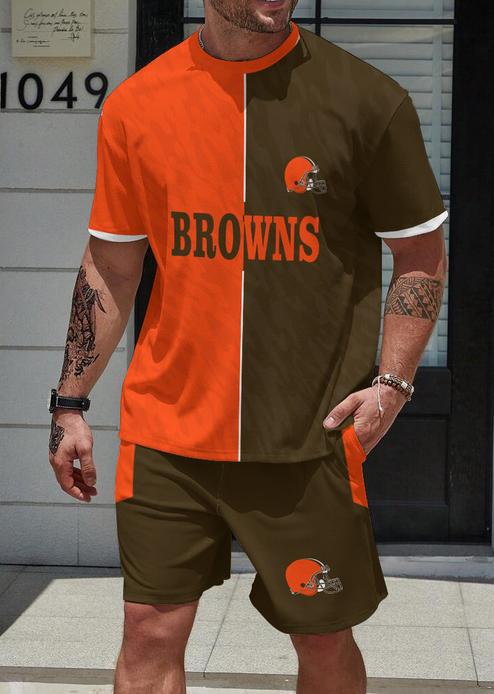 Cleveland Browns Limited Edition Top And Shorts Two-Piece Suits