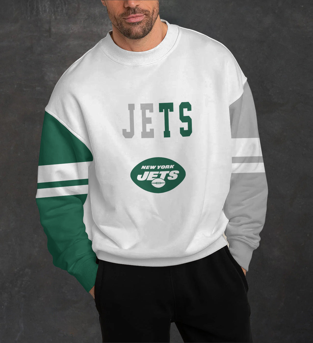 New York Jets 3D Limited Edition Crew Neck sweatshirt