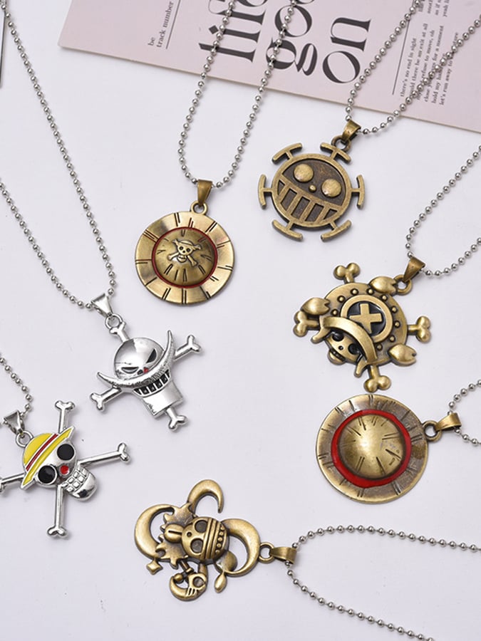 Men's Vintage Hip Hop Compass Viking Stainless Steel Necklace