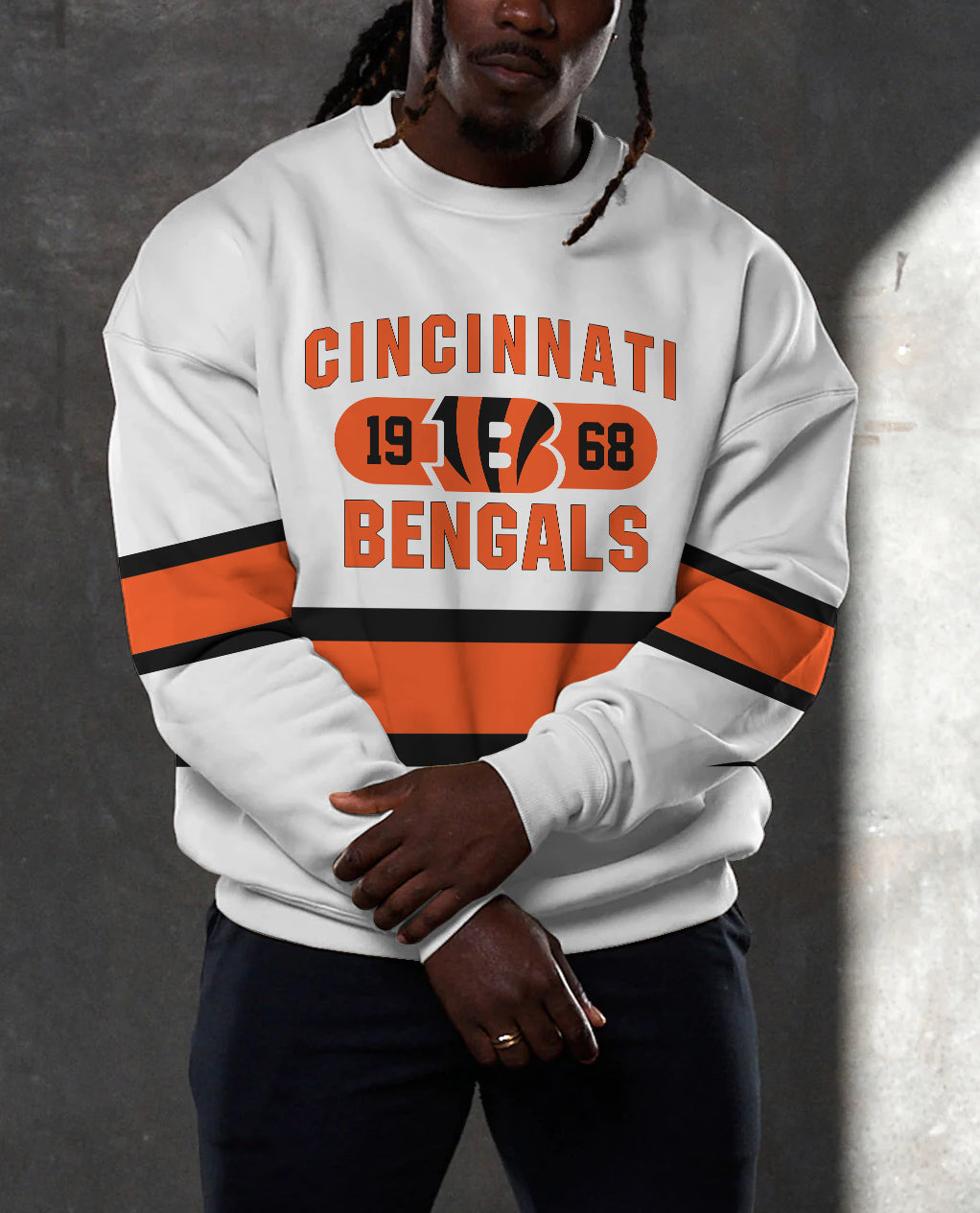 Cincinnati Bengals 3D Limited Edition Crew Neck sweatshirt