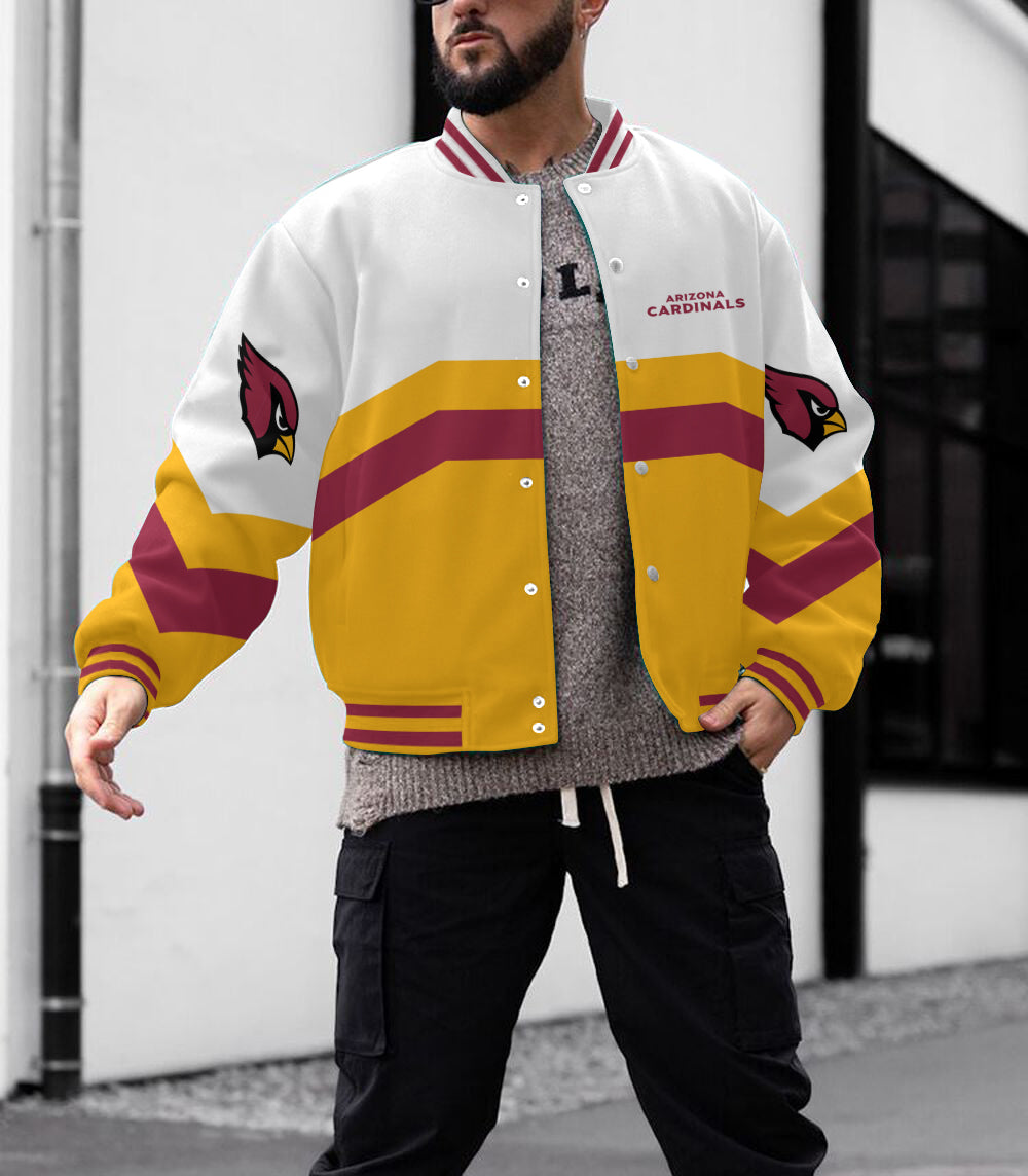 Arizona Cardinals Men's Limited Edition Full-Snap Casual Jacket