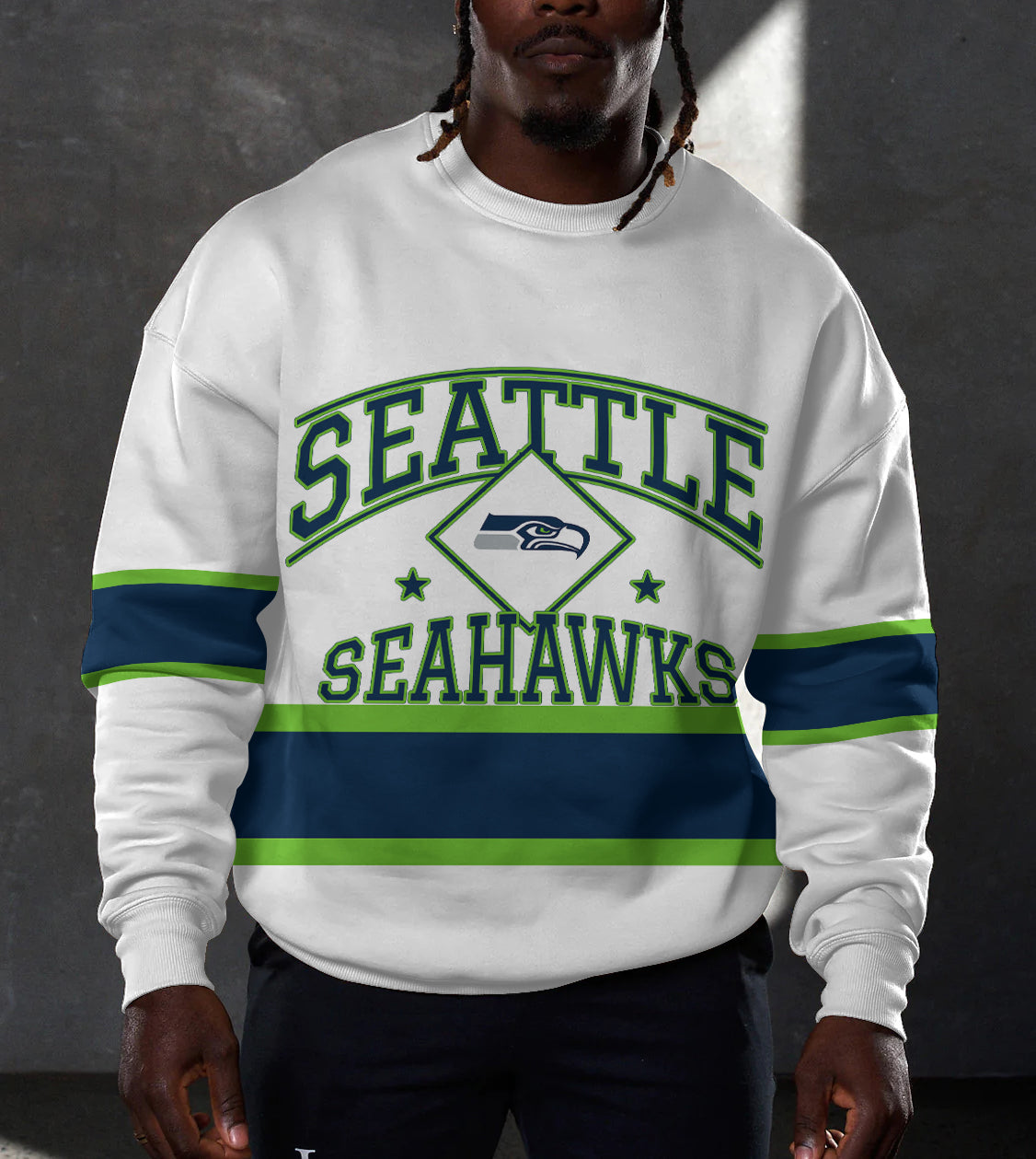 Seattle Seahawks 3D Limited Edition Crew Neck sweatshirt