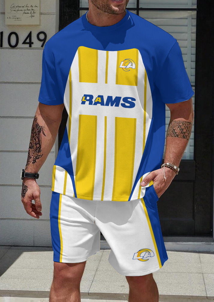 Los Angeles Rams Limited Edition Top And Shorts Two-Piece Suits