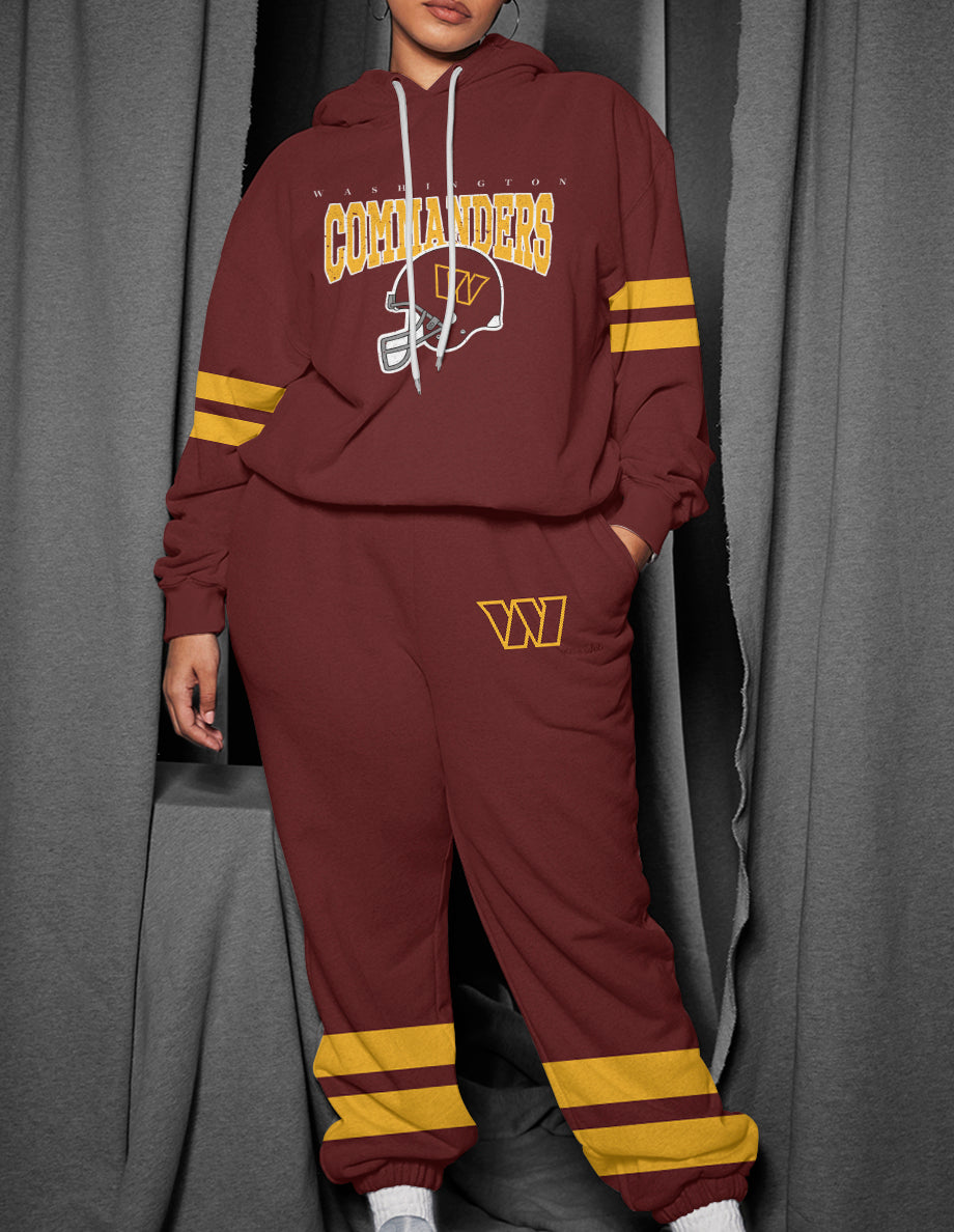 Washington Commanders 3D Printed Pullover Hoodie And Sweatpant 2pcs Tracksuits