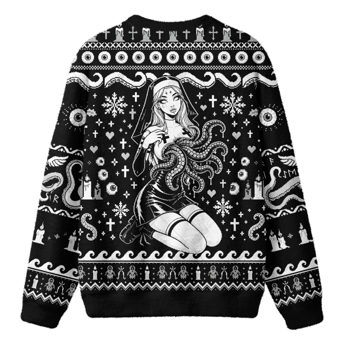 CTHULHU UGLY CHRISTMAS SWEATSHIRT — image 2