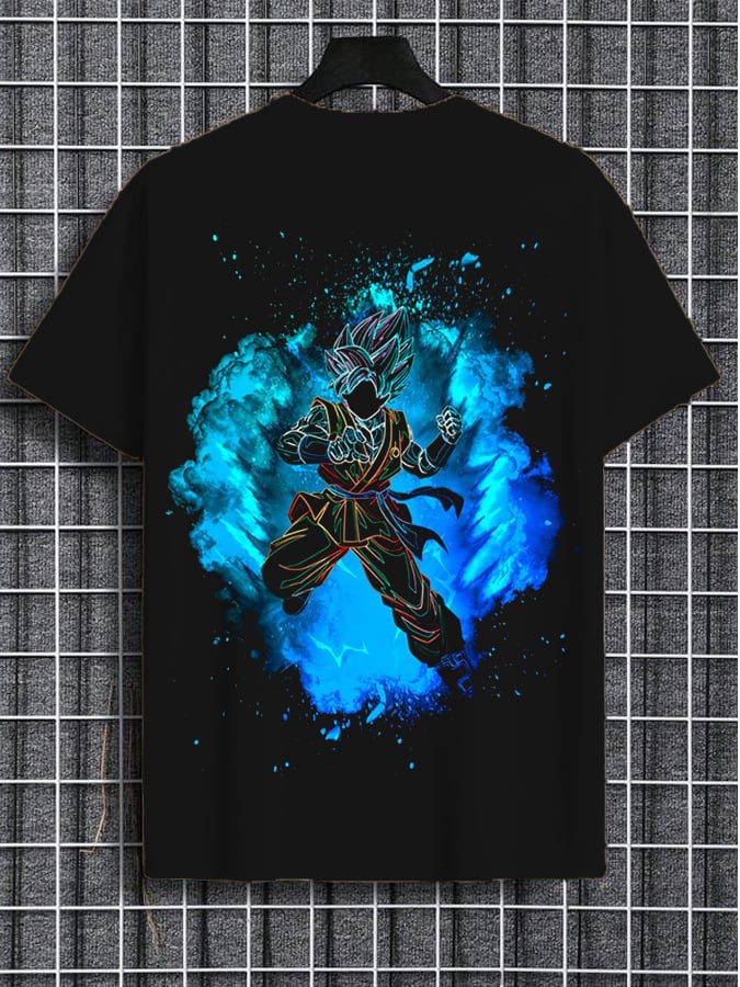 Men's Fashion Print Short Sleeve T-Shirt