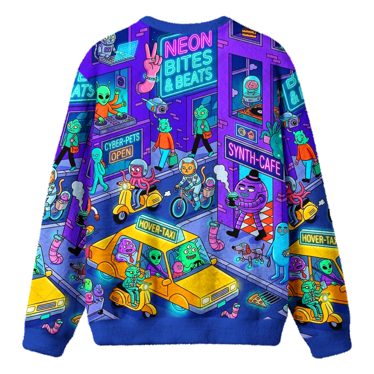 ALIEN CITY KNIT SWEATSHIRT — image 2