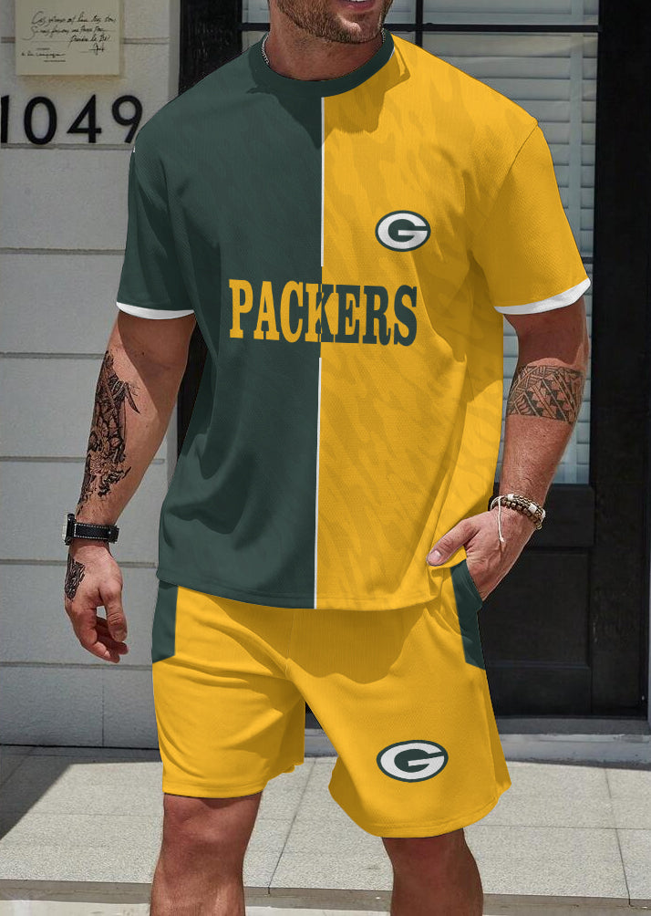 Green Bay Packers Limited Edition Top And Shorts Two-Piece Suits