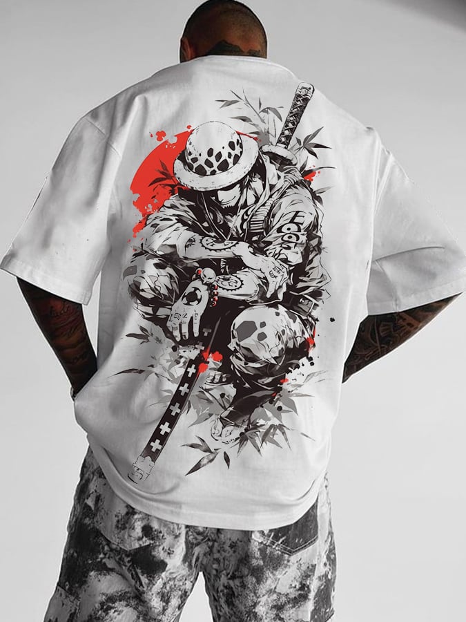 Fashion brand hip-hop loose T-shirt