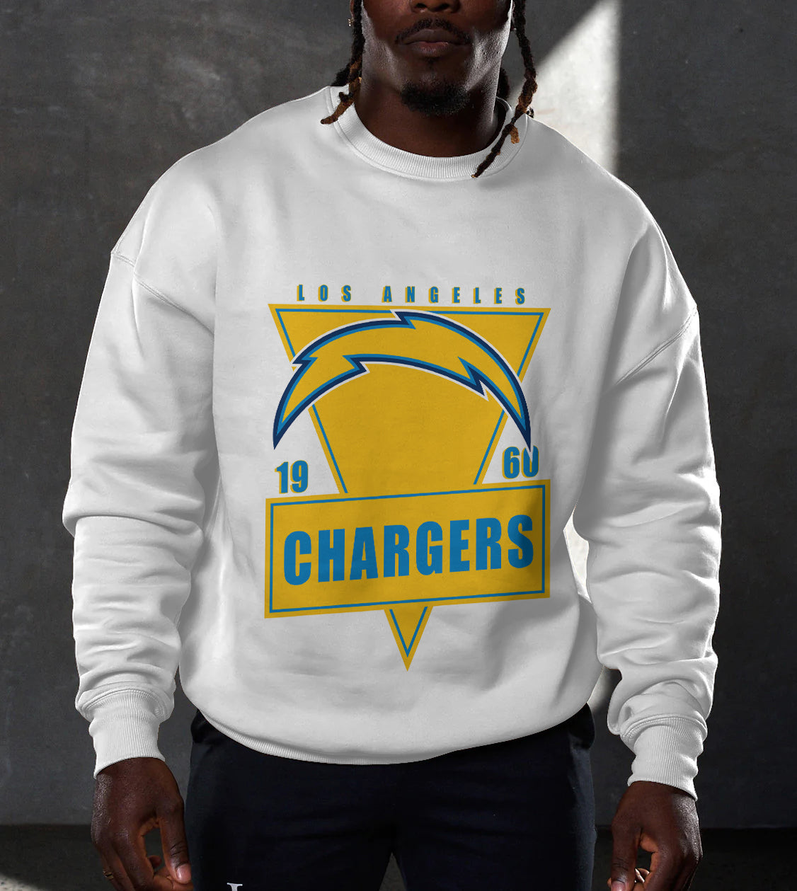 Los Angeles Chargers 3D Limited Edition Crew Neck sweatshirt