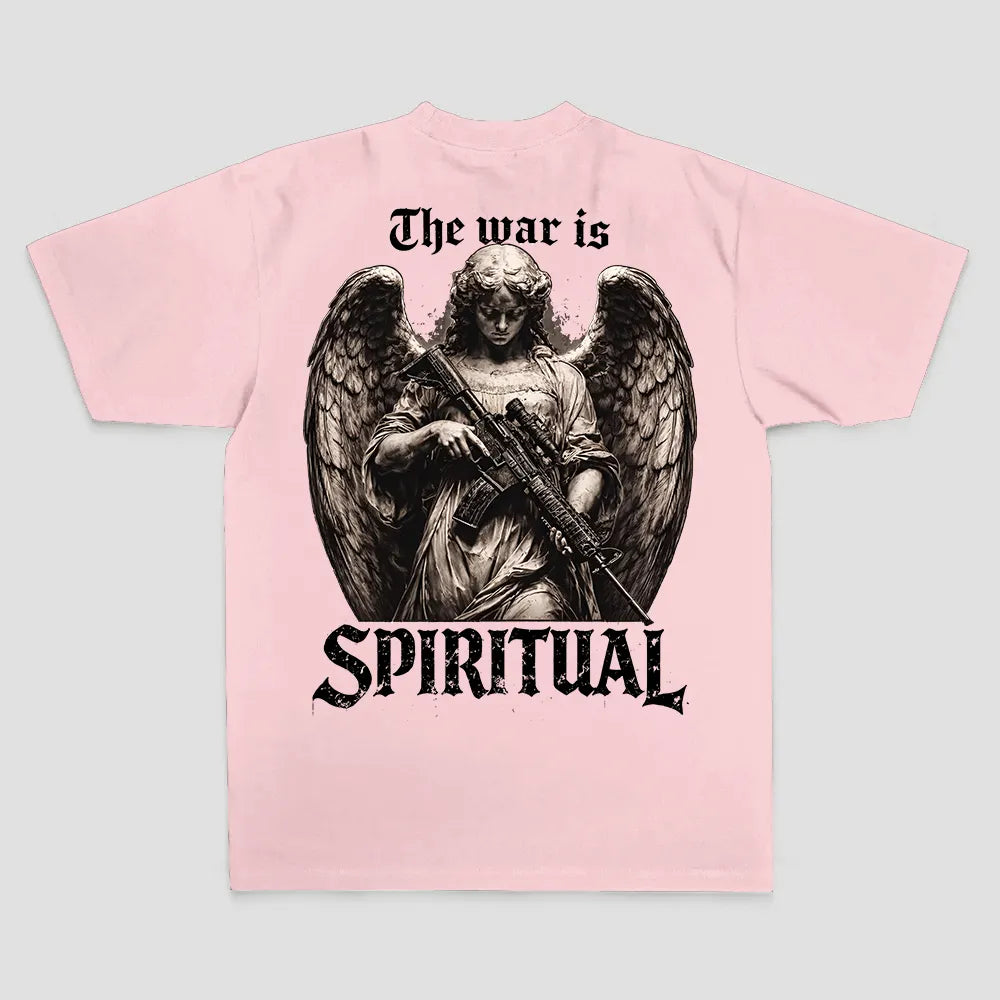 The War Is Spiritual Printed Men's T-shirt