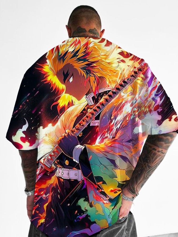contrasting T-shirt