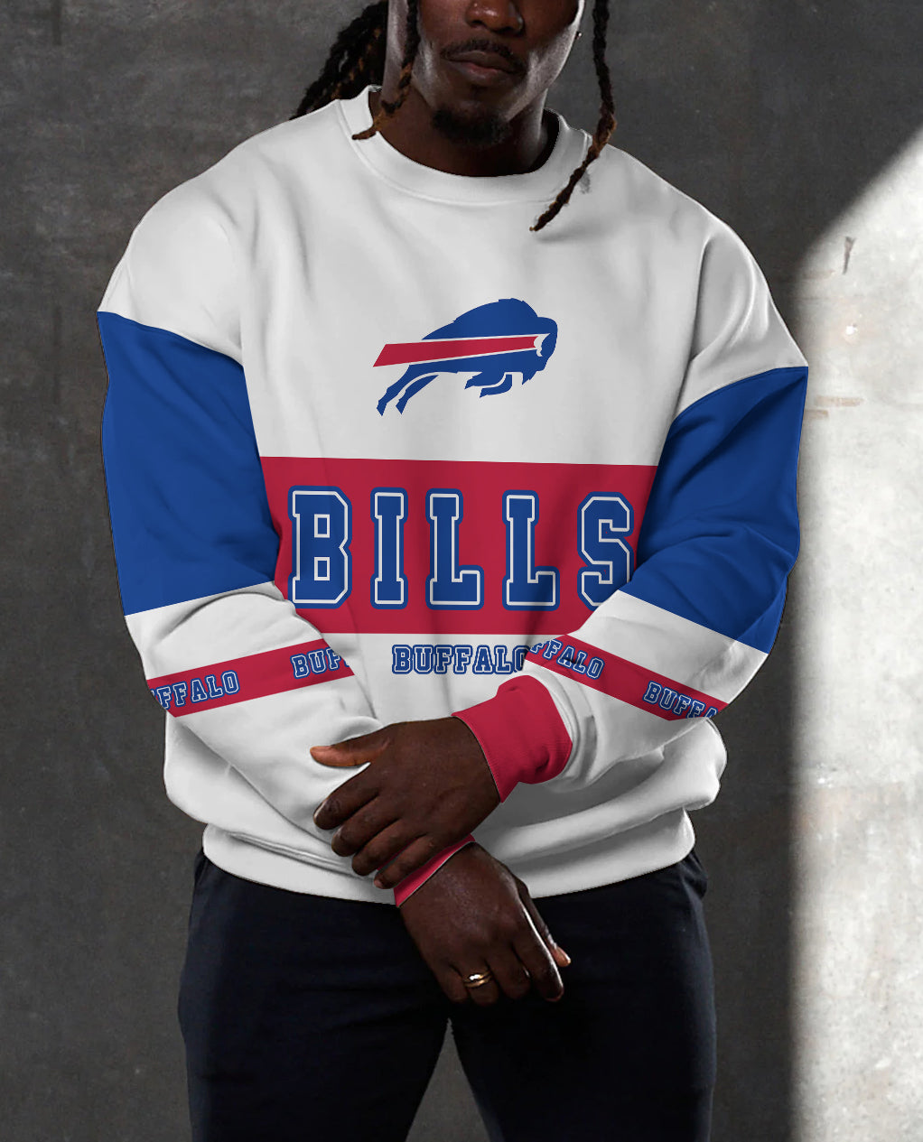 Buffalo Bills 3D Limited Edition Crew Neck sweatshirt