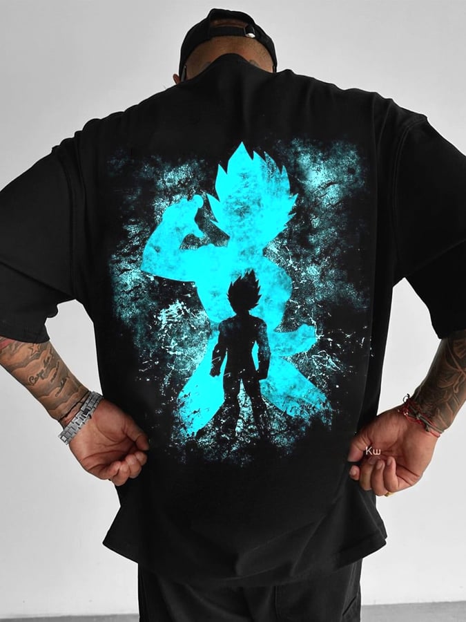 Men's Fashion Print Short Sleeve T-Shirt