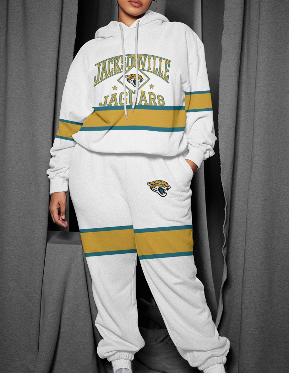 Jacksonville Jaguars 3D Printed Pullover Hoodie And Sweatpant 2pcs Tracksuits